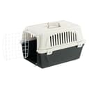 Ferplast Transportín Gato, Transportín Perro Pequeño y Gatos de hasta 5 Kg, Puerta de Hierro Plastificado, Ranuras de Ventilación, 32,5 x 48 x h 29 cm, Transportín Mascotas Rígido Atlas 10 EL, Negro - 4