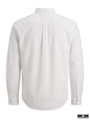 JACK & JONES Mens Jjeoxford L/S S21 Noos Shirt, White/Fit: Slim Fit., XXL UK - 7