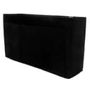 banbeln Organizador de bolso, organizador de bolsas de gamuza, material de gamuza, bolsa suave y no daña (Black, Slender Medium) - 9