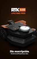 Worx Landroid Vision Cloud WR318E 2WD Robot Cortacésped, Sin Cable Perimetral, hasta 1800 m², (Evitación de Obstáculos con IA, Navegación VSLAM + RTK Cloud, Mapeo Automático) - 7