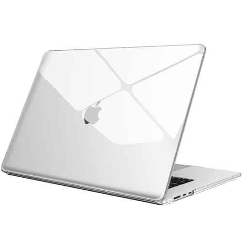Fintie Hülle Kompatibel mit MacBook Air 15 Zoll M5 M4 M3 M2 A3448 A3241 A3114 A2941 (2026-2023), Ultradünne Hartschale Schutzhülle Snap Case Cover Kompatibel mit MacBook Air 15", Transparent
