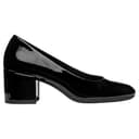 Geox Women's D Eleana A Mary Jane, Black, 8 UK - 4