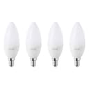 IKEA TRADFRI E14 - Set di 4 lampadine LED dimmerabili a candela, 400 lumen, 2700 K - 1