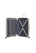 American Tourister Soundbox Trolley Espandibile, Coconut Sand, 77x51.5x29.5/32.5 cm, 97/110 L, Polipropilene, 4 Ruote Spinner, TSA - 3