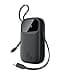Baseus Powerbank 45W 20000mAh con 2 Cables USB-C Integrados, Power Bank PD3,0 QC4,0 Baterías Externas Carga Rapida, 3 C 1 A, Cargador Portátil para iPhone 17/16/15 Pro MAX, Samsung, Negro - 1