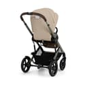 CYBEX Gold TALOS S LUX Kinderwagen, Ab Geburt bis 22 kg (ca. 4 Jahre), Mit Offroad-Federung, verstellbarem Griff und ergonomischer Liegeposition, Almond Beige - 4
