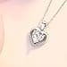 HinDaLi Collana Argento 925 per Donna e Bambina - Ciondolo Cuore con Zirconia Cubica - Gioiello Elegante per Ragazza - 5