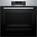Bosch HRG532BS3 Serie 4, Forno con vapore da incasso, Display LED Touch, Funzione Air Fry, EcoClean, 15 programmi automatici, Acciaio, 60 x 60 cm - 1