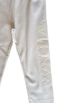 Moncler Junior 8H72110 - Pantalones para niña, color blanco con logotipo, Color blanco., 14 años - 3