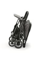 Inglesina NOW Passeggino Compatto Leggero 7,2 kg, Chiusura Automatica One Touch, Reclinabile 170°, Capotta UPF 50+, dalla Nascita fino a 22 kg, Snap Grey - 7
