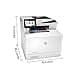 HP Color LaserJet Pro M479fdw Multifunction Colour Laser Printer (Printer, Scanner, Copier, Fax, Wi-Fi, LAN, AirPrint), 27 ppm, White - 4