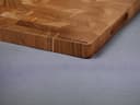 Vesta Homes Wooden End Grain Cutting Board/Chopping, Serving Board/Block for Vegetables, Fruits, Cheese and Charcuterie | Natural Acacia Wood | 18 * 12 Inches | Handcrafted in India - 3