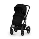 CYBEX Gold TALOS S LUX Passeggino, Dalla Nascita Fino a 22 kg (circa 4 anni), Con Sospensioni Fuoristrada, Maniglione Regolabile e Posizione Reclinabile Ergonomica, Moon Black - 1