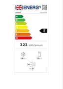 Hisense RS694N4IBE Freestanding Side-by-Side Door American Fridge Freezer 562L 91 x 178.65 x 74.3 cm (W x H x D), Black, Varnished Door, E rated - 10