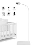 VIKOBESS Soporte para videovigilancia de bebé ajustable en altura de 170 cm Compatible con videovigilancias de bebé Infant Optics DXR-8 Pro, HelloBaby, Babysense, VTech, Motorola y todas las - 1