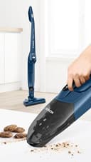Bosch Readyy'y 16Vmax Serie | 2 - Aspirapolvere Ricaricabile senza Filo, Scopa Elettrica e Aspirabriciole 2in1, Blu - 2