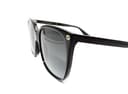 Gucci Donna GG0022S 001 Occhiali da sole, Nero (Black/Grey), 57 - 3