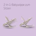 Maxi-Cosi Kori 2-in-1-Babywippe mit Spielzeugbogen, 0–2 Jahre, bis zu 15 kg, Baby Bouncer, 3 mit einer Hand einstellbare Liegepositionen, Easy-in-Gurt, leicht und kompakt, Eco Care, Classic Beige - 2