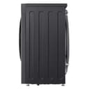 LG F2X7SLIM9B Waschmaschine, Frontlader, 9 kg, Dampffunktion, AI Wash, Inverter Direct Drive, Restzeitanzeige, Schwarz - 8