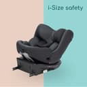 Bebeconfort Evolvefix I-Size, 360 Swivel Car Seat, Isofix Car Seat For 0–12 Years, 40–150Cm, 0-36 Kg, Group 0+/1/2/3, Rear Facing, 5 Recline Positions, Side Impact Protection, Top-Tether, Tinted Black - 6