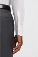 BOSS Herren H-HANK-C1-214 Slim-Fit Hemd aus elastischer Baumwoll-Popeline mit bügelleichtem Finish Weiß 38 - 6