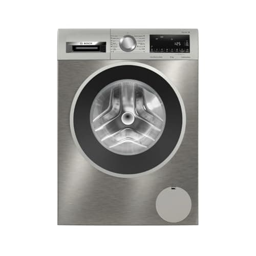 Bosch - Lavatrice, installazione gratuita, Serie 6, 10 kg, Programma veloce, silenzioso, acciaio inossidabile, WGG256ZAES
