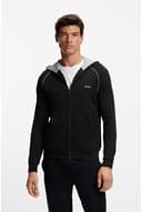 BOSS Mix&Match H - Sudadera con Capucha para Hombre, -001 Negro., L - 4
