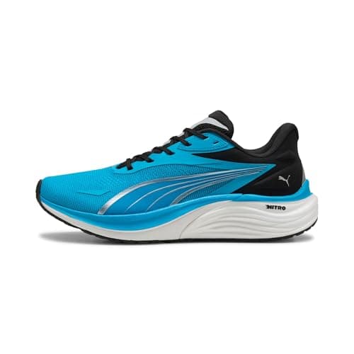 PUMA Electrify Nitro 4Road - Tenis de Correr para Hombre, Speed Blue Puma Black, 40 EU
