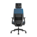 Steelcase Gesture - Silla de Oficina ergonómica con reposabrazos de 360°, Soporte Lumbar 3D Live Back y reposacabezas Ajustable con Cobalto - 6