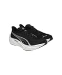 PUMA Mens Deviate Nitro 4 Road Running Shoes Black/White 9 UK - 5