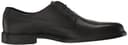 HUGO Men's Kerr Leather Derby Shoe Oxford, Stormy Black, 12 - 6