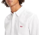 Levi's Long-Sleeve Battery Housemark Slim Camisa, White, S Hombre - 6
