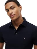 Tommy Hilfiger Maglietta Polo Maniche Corte Uomo 1985 Slim Fit, Blu (Desert Sky), M - 3