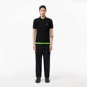 Lacoste Herren Polo-Shirt Kurzarm PH4012, Männer Polo-Hemd,2 Knopf,Slim Fit,Schwarz,6 - 2