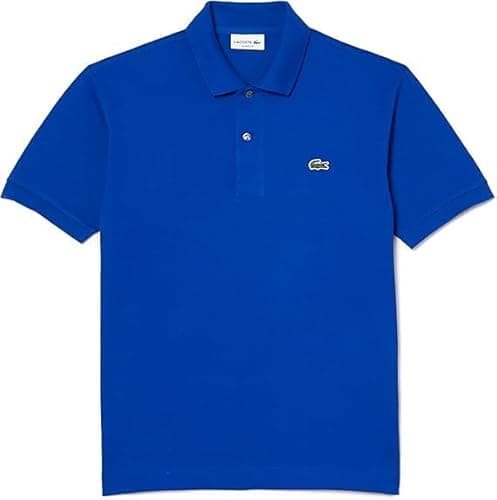 Lacoste Mens Classic Cotton L1212 Polo Shirt in Cobalt (UK, Alpha, M, Regular, Regular, Cobalt)