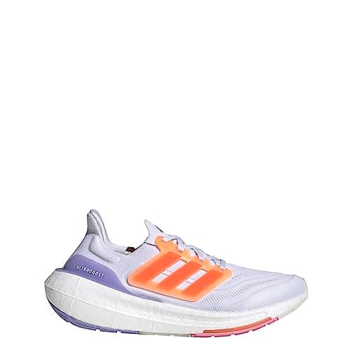 adidas Women's Ultraboost Light Cloud White/Solar Red/Beam Pink 7 B