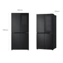 LG GMV860EPDE SLIM Multi- Door Kühl/-Gefrierkombination | InstaView | 530 L | Total No Frost | Slim Fit - nur 83,5 cm breit | Schwarz - 8