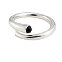 Anello in argento sterling con onice naturale - Design moderno e minimalista - Gioiello elegante per ogni occasione (US Size 9 / Diameter 19 / EU 59) - 1