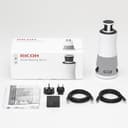 Ricoh 360 Meeting Hub - 3-in-1, 360°, Plug-and-Play Conference Camera/microfono/altoparlante, 1920x1080, 3.6m/6m gamma di pickup video/audio, 8Wx3 altoparlanti - 15