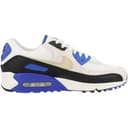 Nike Air MAX 90 Premium, Sneaker Hombre, White Khaki Racer Blue Black, 44 EU - 3