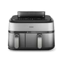 Philips Airfryer 5000 Series Dual Basket with Steam - Unique Steamfry, Steam & Airfry - 19 Ways to Cook; 9L Capacity (3L + 6L), RapidAir Plus Technology, Auto SteamClean (NA555/09) - 14