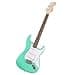 Squier by Fender Debut Collection Stratocaster Electric Guitar, Laurel Fingerboard, White Pickguard, Seafoam Green - 1