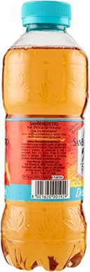 24x San benedetto the deteinato pesca PET 500ml der entkoffeinierte Pfirsich alkoholfreies Getränk erfrischendes Getränk - 2