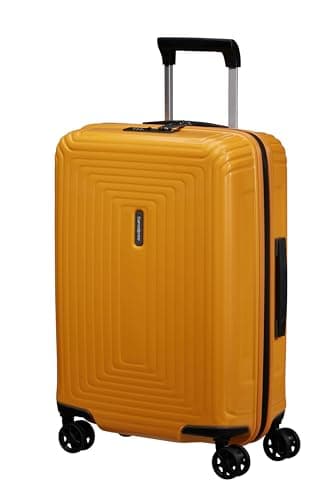 Samsonite Neopulse - Spinner S, Equipaje de Mano, 55 cm, 38L, Amarillo (Metallic Radiant Yellow)