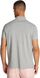 Tommy Hilfiger Polo de Manga Corta Hombre Left Chest Graphic Regular Fit, Gris (Light Grey Melange), M - 2