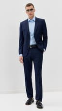 Boss Hugo Hank Kent - Camicia da Uomo, Blue, M - 5