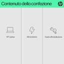 HP Laptop 15-fc0022sl, PC Portatile 15", Display FHD, Notebook, (AMD Ryzen 7 7730U, RAM 16GB, SSD 512GB, Windows 11), Computer Portatile, Uso quotidiano, Tastiera Italiana, QWERTY, Argento - 14