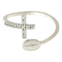 Holyart Anello medaglia miracolosa Argento 925 e zirconi Bianchi - 3