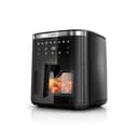 Bosch Serie 6 Friggitrice ad Aria MAF671B0, Air Fryer XXL, Capacità 7,2 L, 7 Programmi Preimpostati, Finestra sul Cestello Illuminata, Cottura Fino al 65%* Più Veloce, Nero - 1