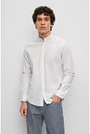 BOSS CAMICIA MANICHE LUNGHE UOMO BIANCO - 3